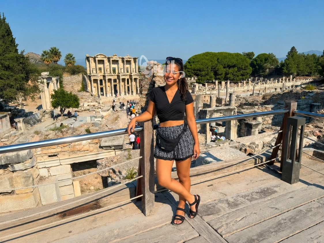Heritage View Around Celsus Library