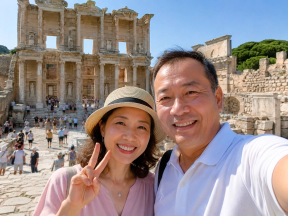 Ephesus Ancient City & St. John Basilica 3-Day Small-Group Ferry Package from Leros