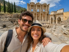 Ephesus Ancient City & St. John Basilica Group Day Tour from Balikesir by Transfer Vehicle