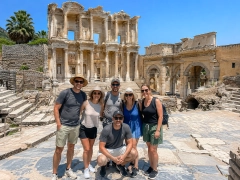 Ephesus Ancient City & St. John Basilica Group Tour from Side by Flight