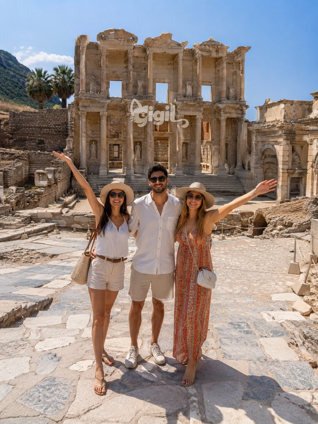 Monumental Entry of Celsus Library