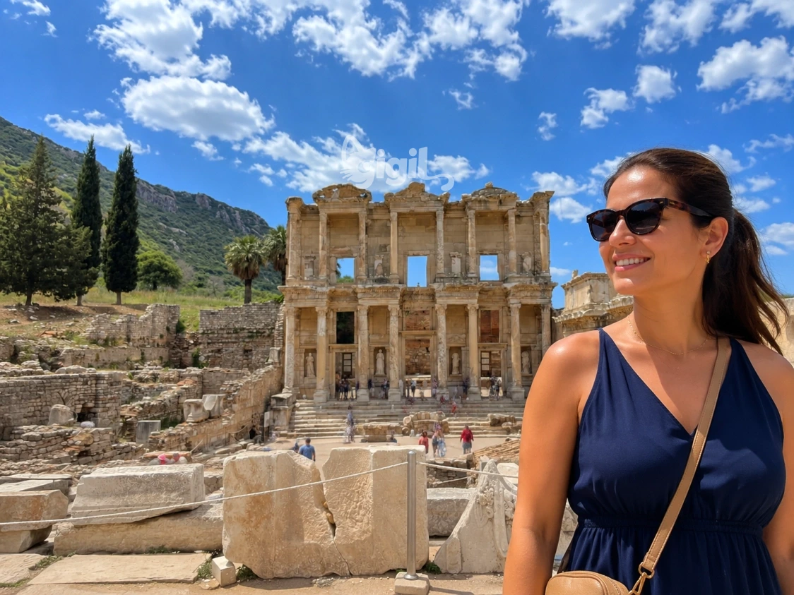 Selcuk Context at Celsus Library