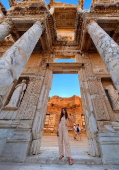 Ephesus Ancient City & St. John Basilica Group Day Tour from Ayvalik by Transfer Vehicle