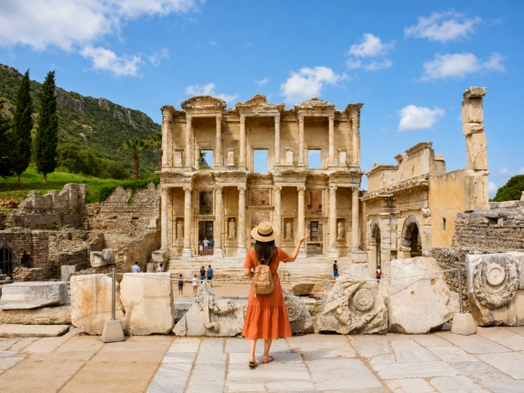 Private Ephesus Ancient City & St. John Basilica Day Tour from Sarigerme by Transfer Vehicle