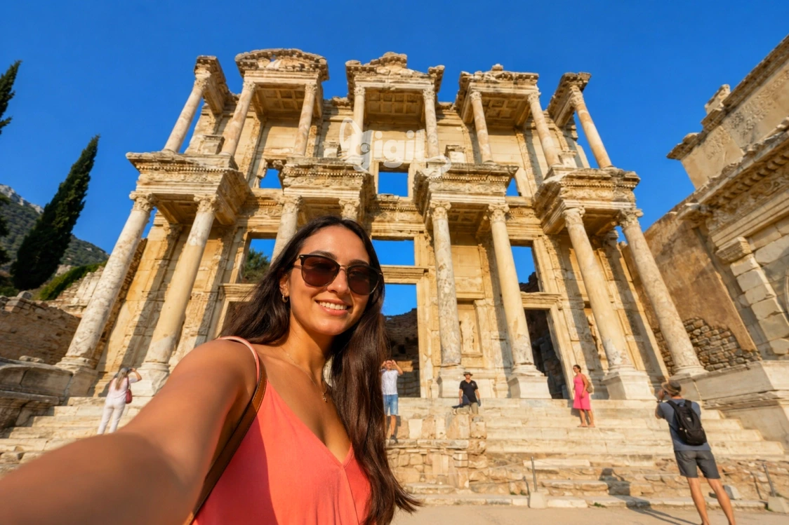 Ancient Knowledge View at Celsus Library