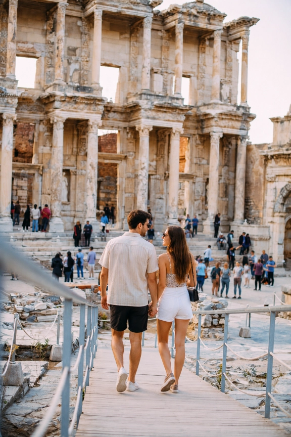 2-Day Private Ephesus & St. John Basilica Tour from Goreme by Flight