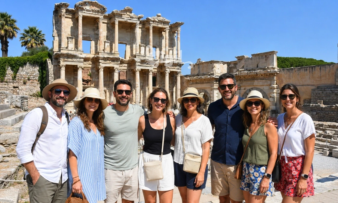 Archaeological Setting Around Celsus Library