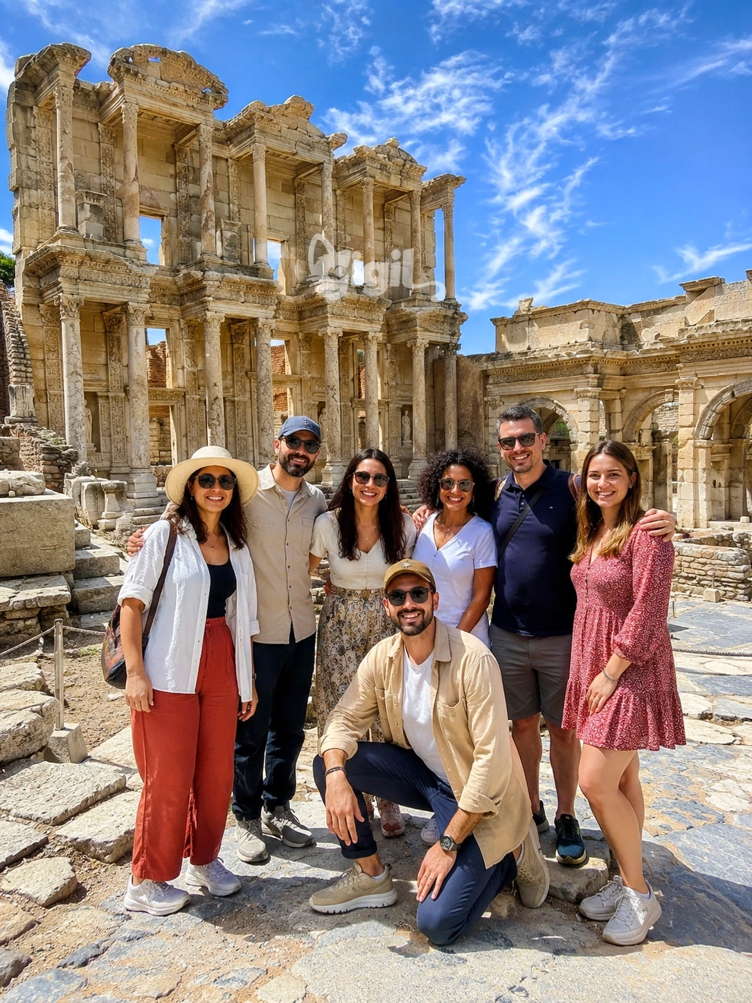 Cultural View of Celsus Library