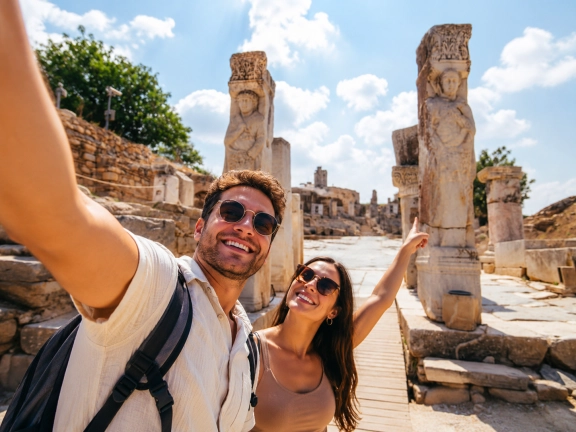Ephesus Ancient City & St. John Basilica 2-Day Private Ferry Package from Lesbos