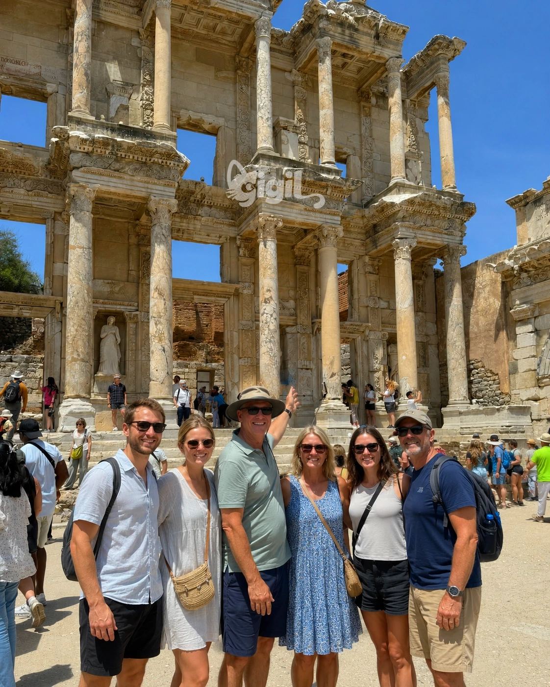 Historic Celsus Library Facade