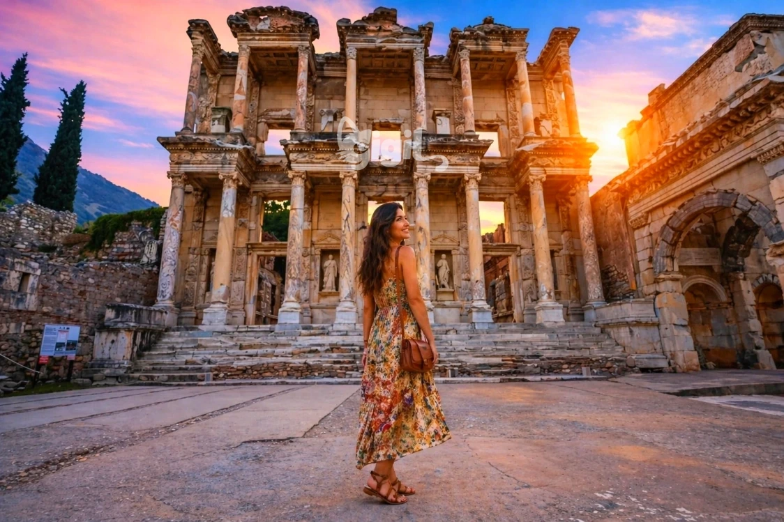 Monumental Entrance of Celsus Library