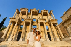 Private Overnight Bus Ephesus Ancient City and St. John Basilica Tour from Ankara