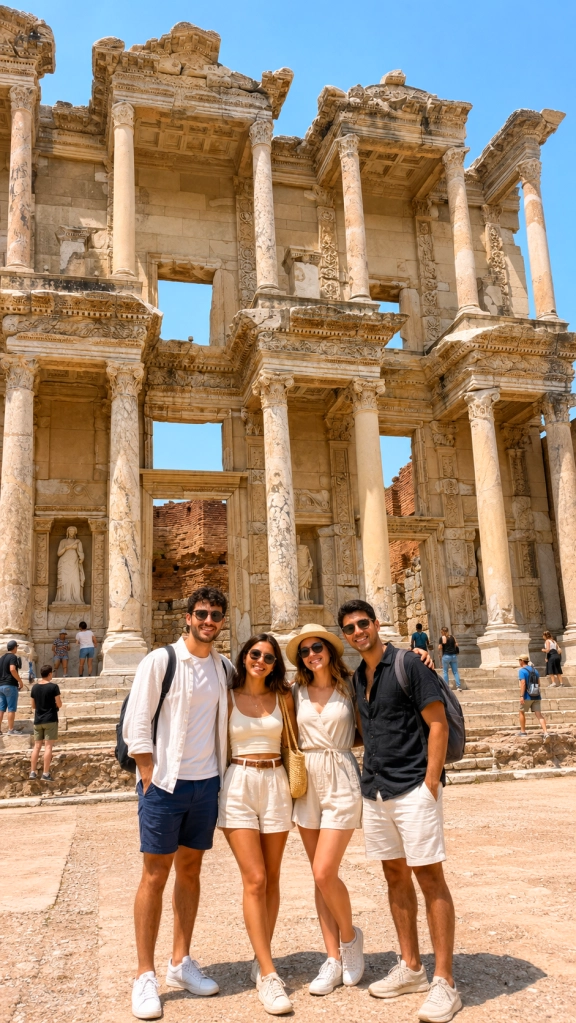 Ephesus Ancient City & St. John Basilica 2-Day Private Ferry Package from Chios Port