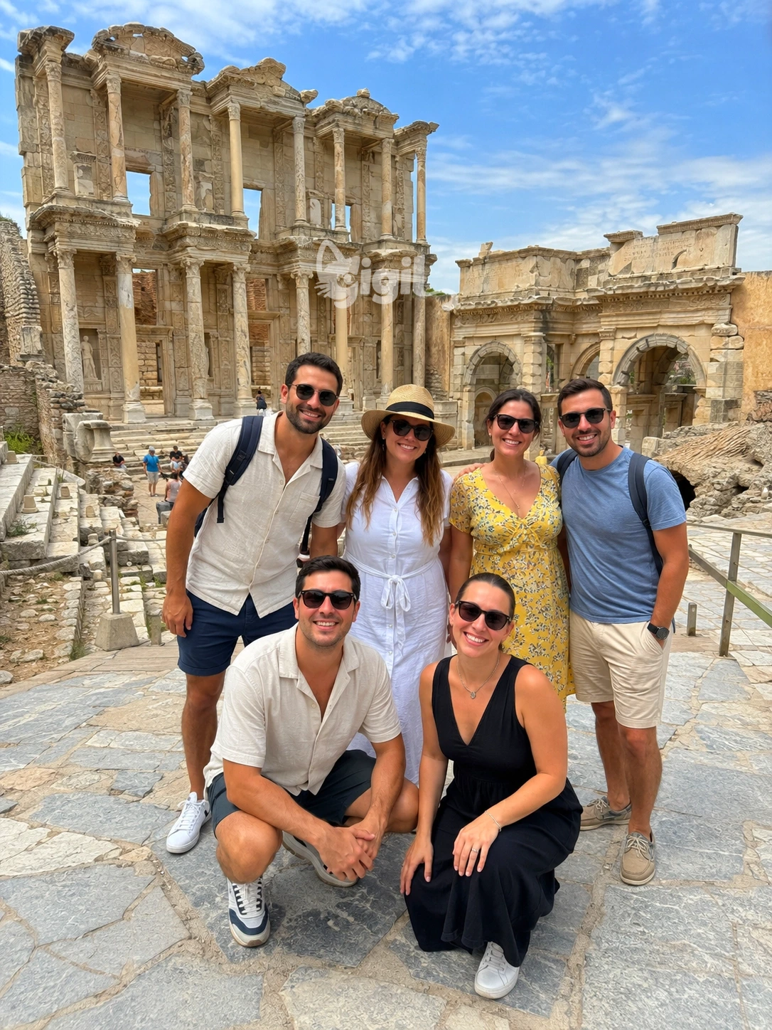 Ancient Library Facade at Ephesus