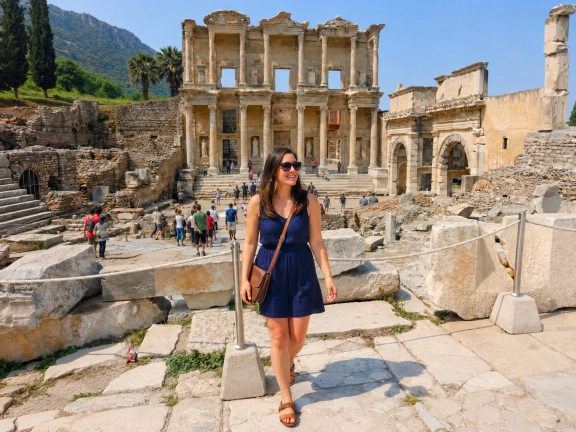 House of Virgin Mary, Seven Sleepers, Ephesus & St. John Basilica Group Day Tour from Sabiha Gokcen Airport by Flight