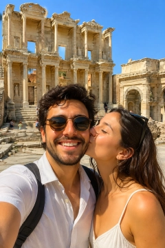 House of Virgin Mary, Seven Sleepers, Ephesus & St. John Basilica 2-Day Group Ferry Package from Lesbos to Izmir