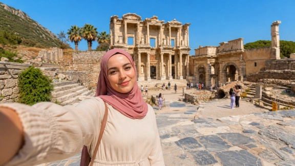 2-Day House of Virgin Mary, Seven Sleepers, Ephesus & St. John Basilica Group Tour from Fethiye by Bus
