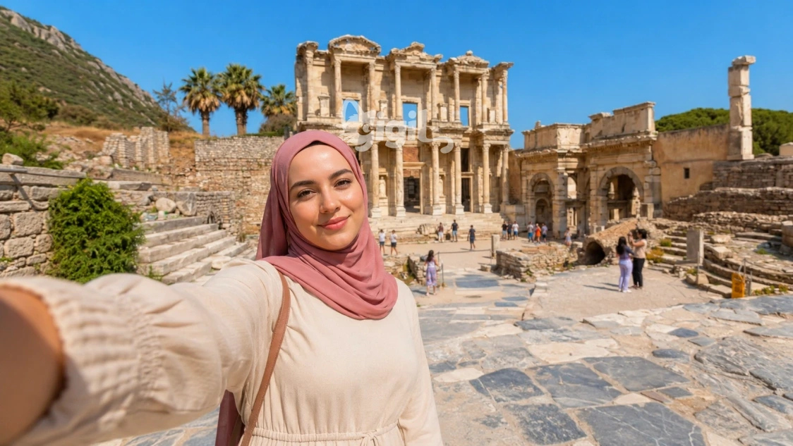 Celsus Library Classical Front View