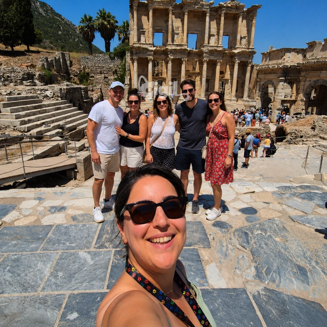 Celsus Library in the Ancient Urban Core
