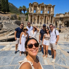 House of Virgin Mary, Seven Sleepers, Ephesus & St. John Basilica 2-Day Group Ferry Package from Patmos to Izmir