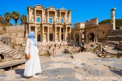 2-Day House of Virgin Mary, Seven Sleepers, Ephesus & St. John Basilica Group Tour from Antalya Airport by Flight