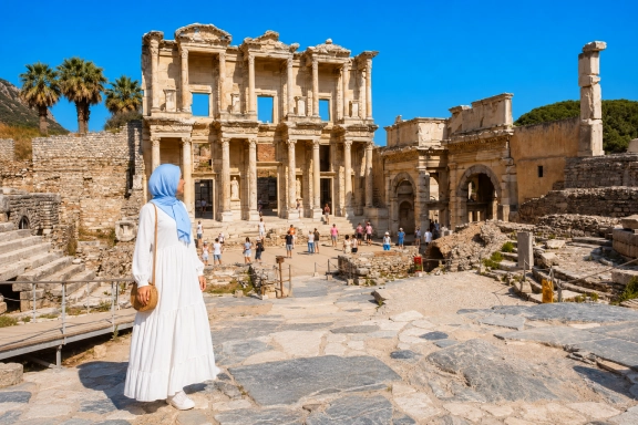 2-Day House of Virgin Mary, Seven Sleepers, Ephesus & St. John Basilica Group Tour from Antalya Airport by Flight