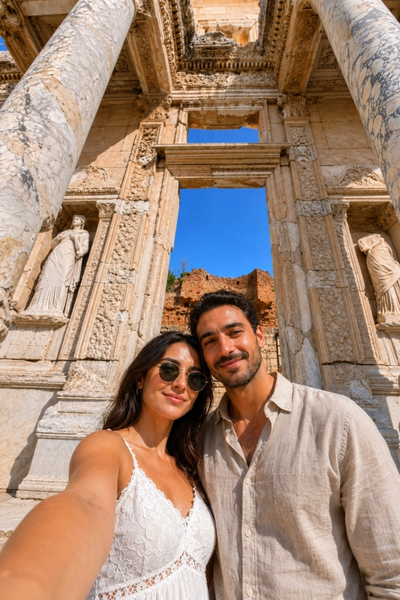 2-Day House of Virgin Mary, Seven Sleepers, Ephesus & St. John Basilica Group Tour from Kemer by Flight