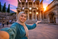 House of Virgin Mary, Seven Sleepers, Ephesus & St. John Basilica Group Ferry Package from Samos