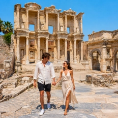 2-Day House of Virgin Mary, Seven Sleepers, Ephesus & St. John Basilica Group Tour from Istanbul Airport by Flight