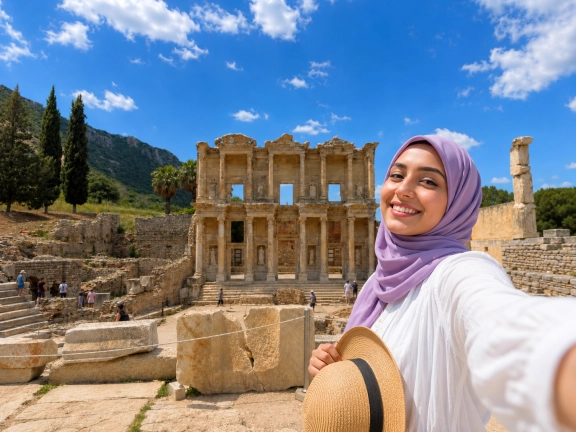 House of Virgin Mary, Seven Sleepers, Ephesus & St. John Basilica Group Day Tour from Sarigerme