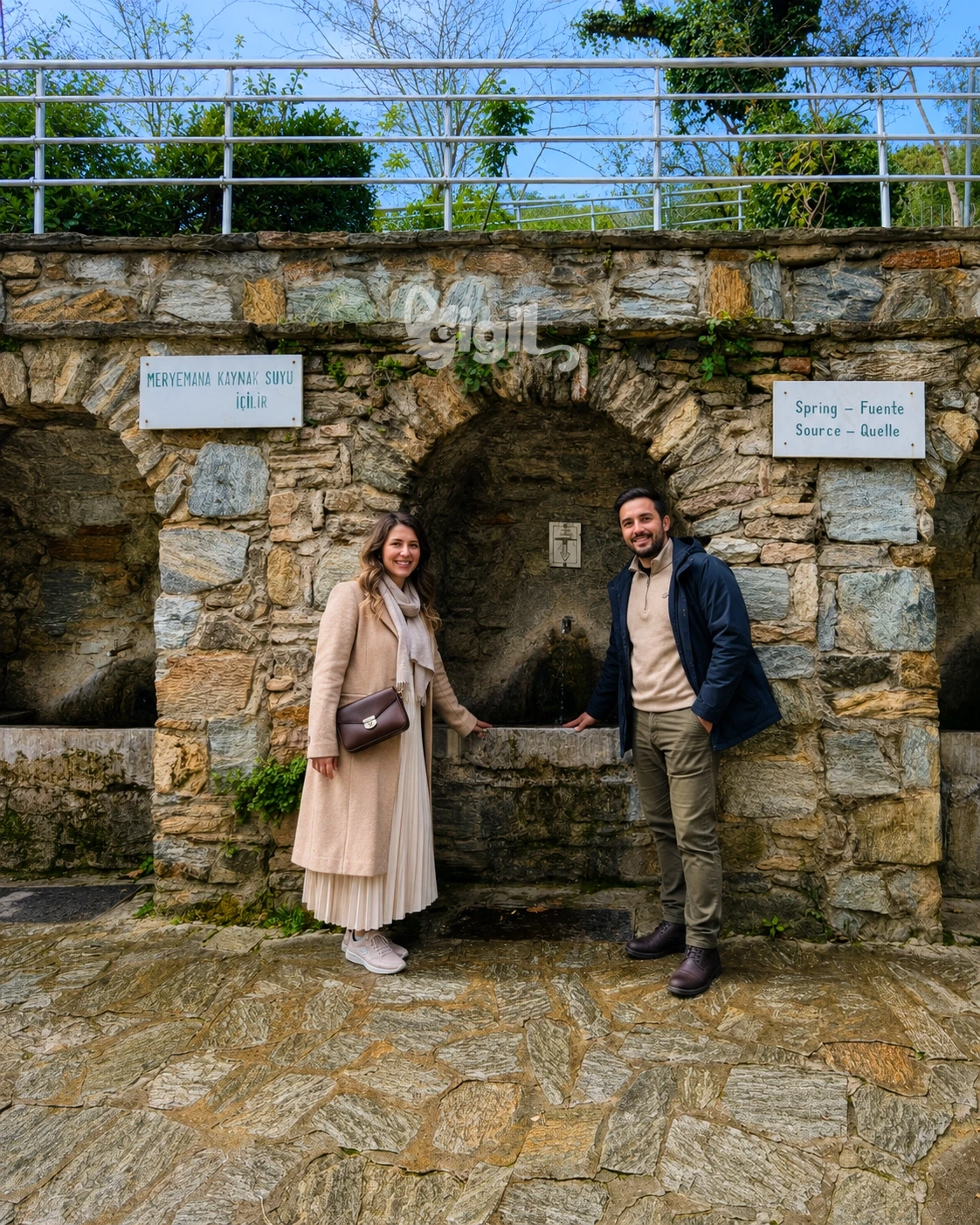 Holy Water Fountains at House of Virgin Mary