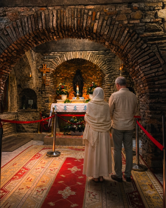 House of Virgin Mary Chapel Altar View