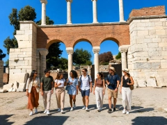 House of Virgin Mary, Seven Sleepers, Ephesus & St. John Basilica 2-Day Group Ferry Package from Lesbos to Izmir
