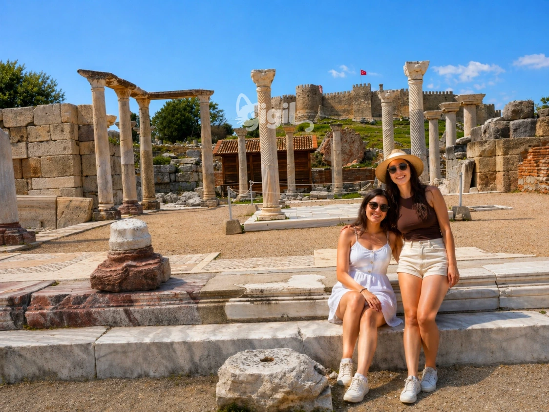 St. John Basilica Columns and Foundations