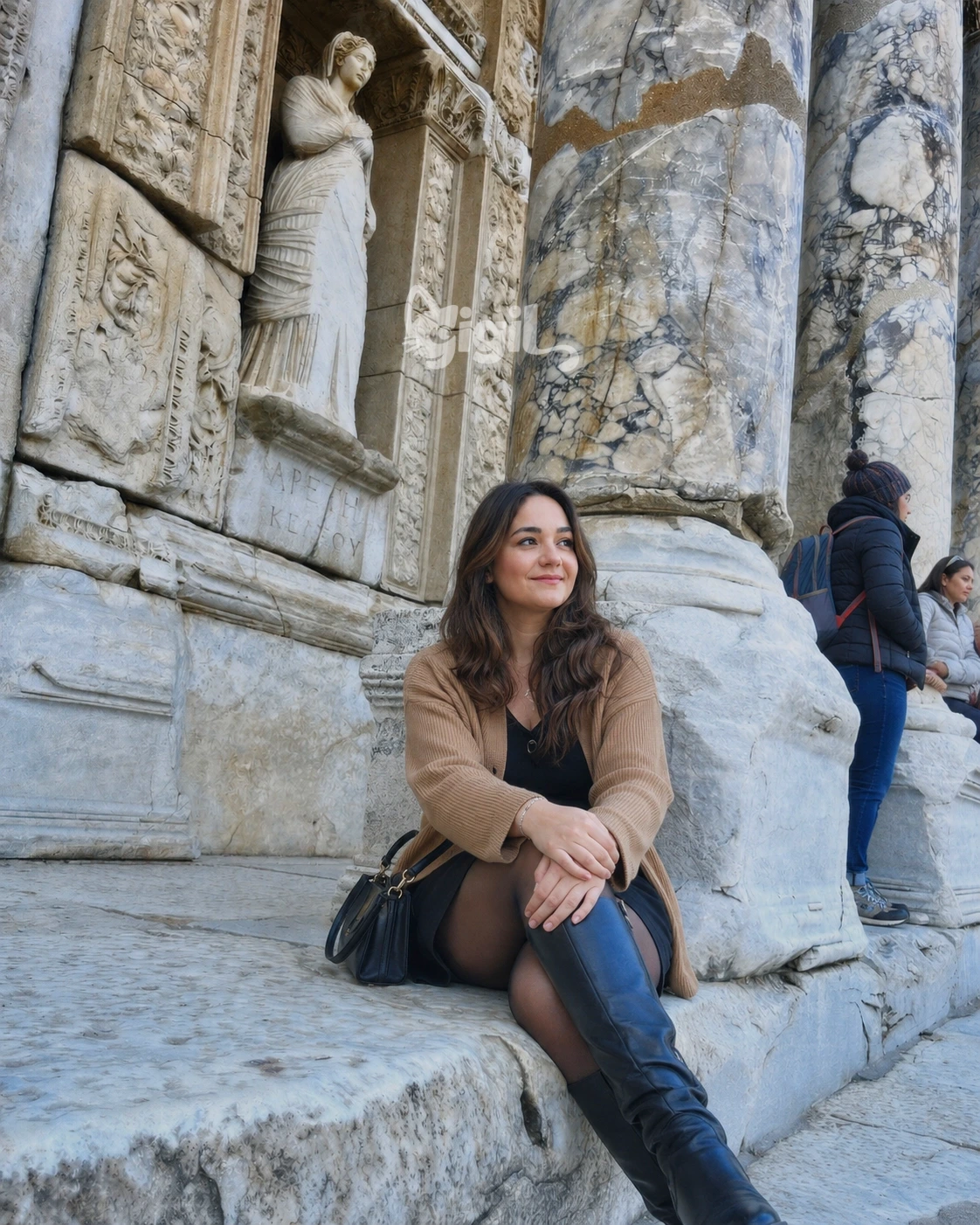 Architectural Lines of the Library of Celsus