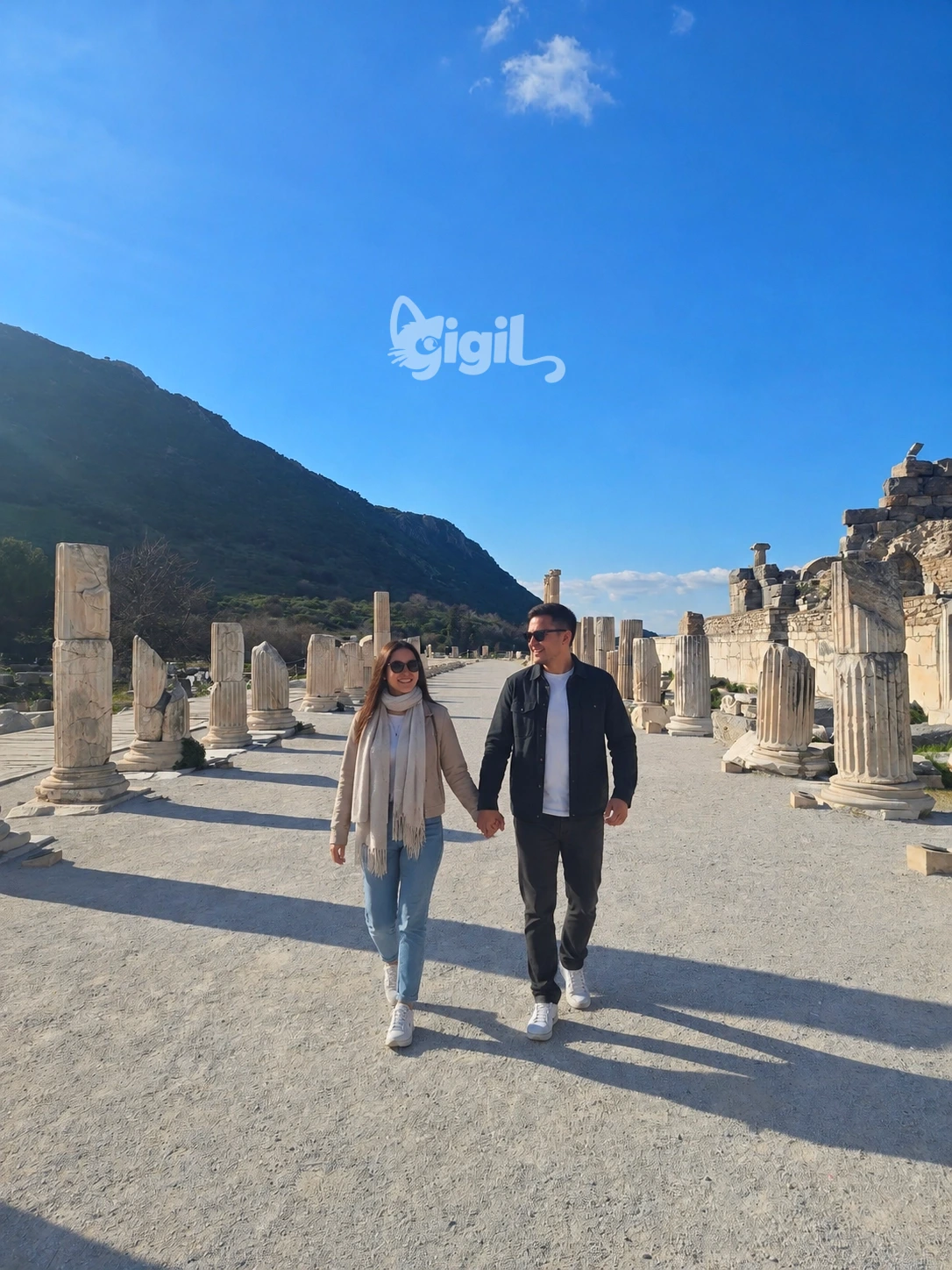 Arkadiane Harbor Street Through Ephesus