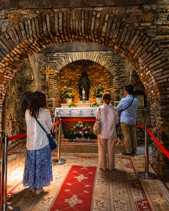 Interior Chapel and Altar of the House of Virgin Mary
