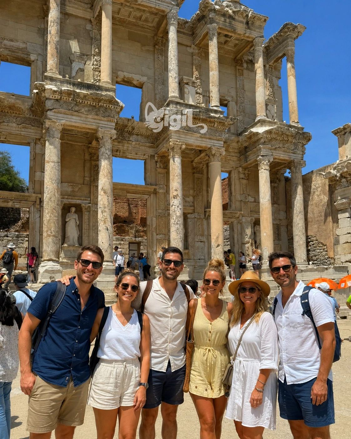 Library of Celsus with Ephesus Context