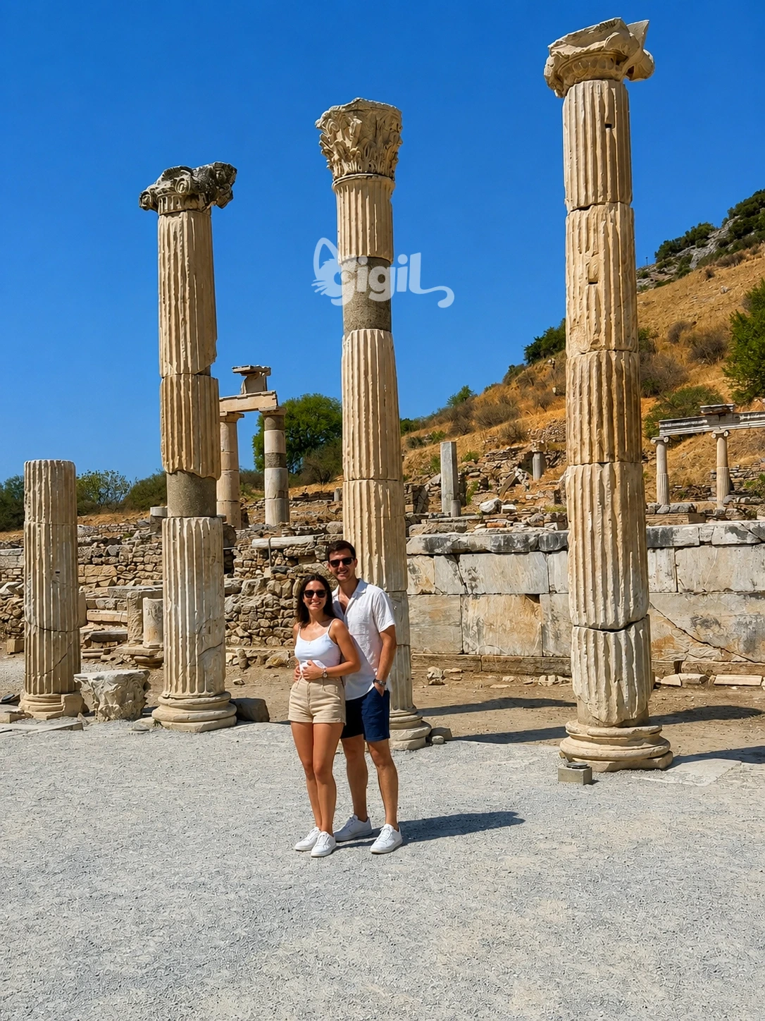 Marble Street Through Ephesus Ancient City