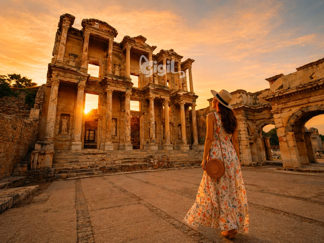 Monumental Entrance of the Library of Celsus