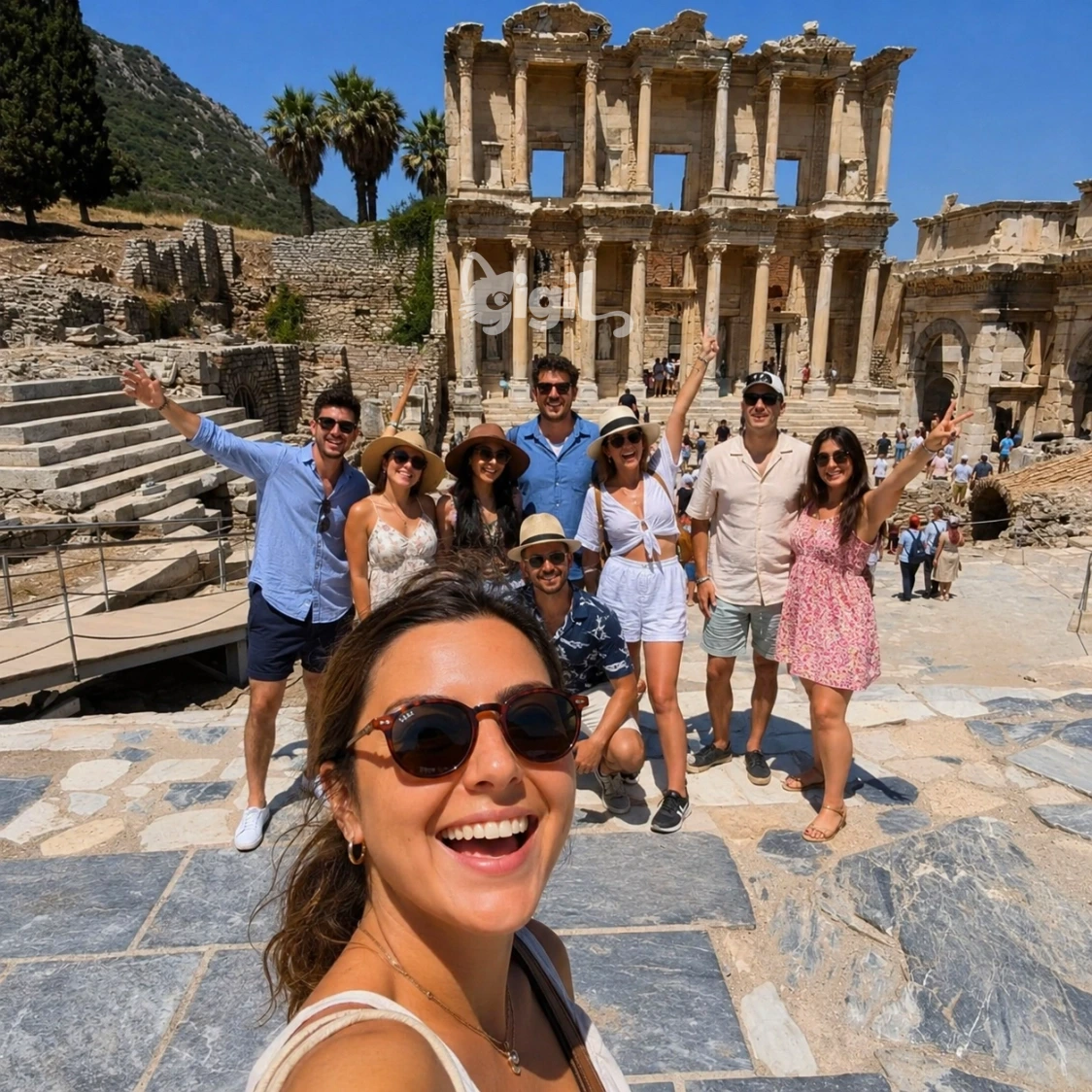 Roman Architecture at the Library of Celsus