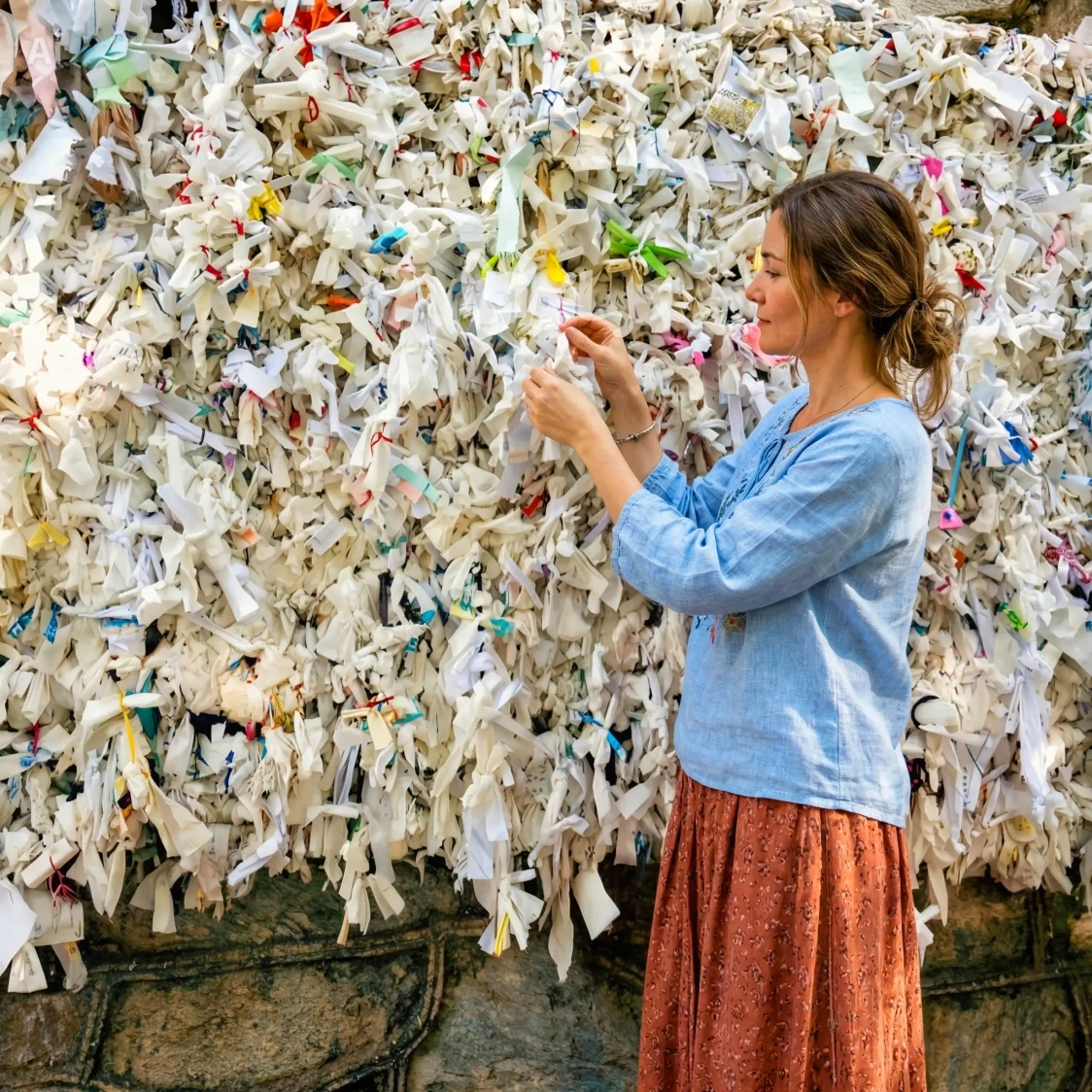 Wishing Wall at the House of Virgin Mary