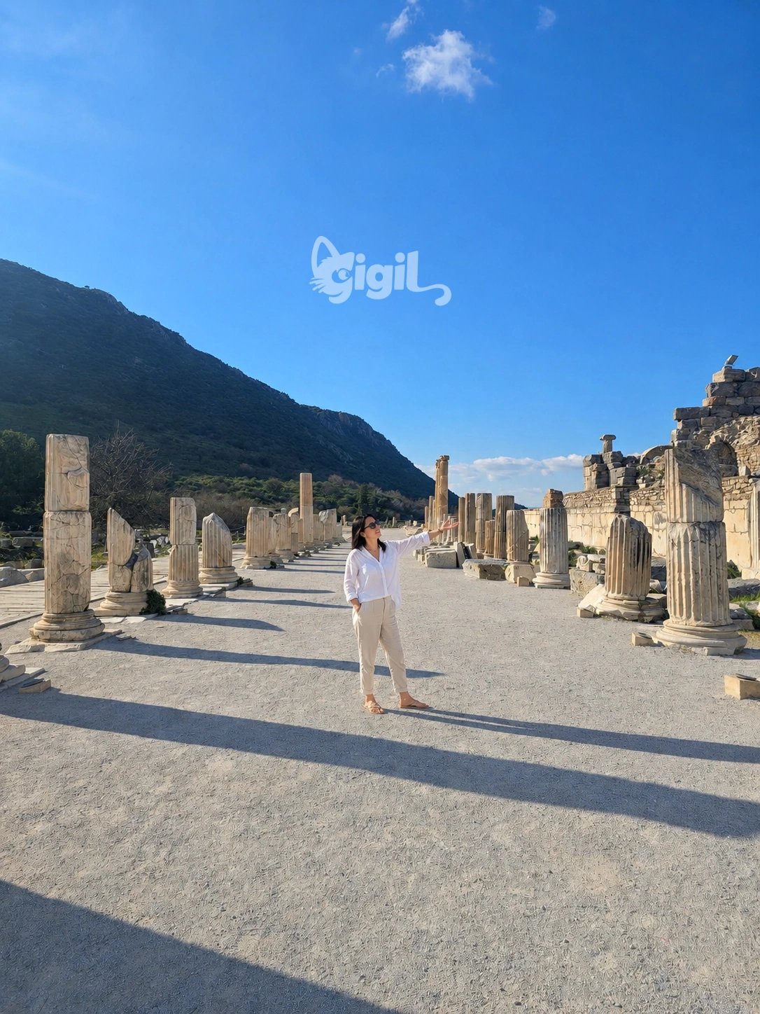 Arkadiane Harbor Street in Ephesus