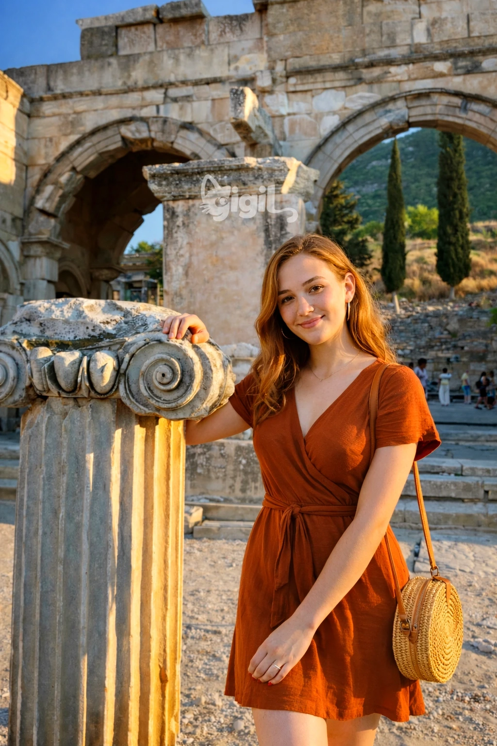 August Gate Stone Entrance at Ephesus