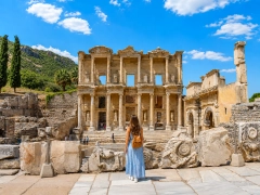 2-Day Small Group Ephesus, Terrace Houses & Temple of Artemis Tour from Hisaronu Fethiye