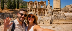 2-Day Ephesus, Terrace Houses & Temple of Artemis Group Tour from Istanbul by Transfer Vehicle