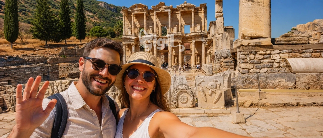 Civic Monument View of the Celsus Library