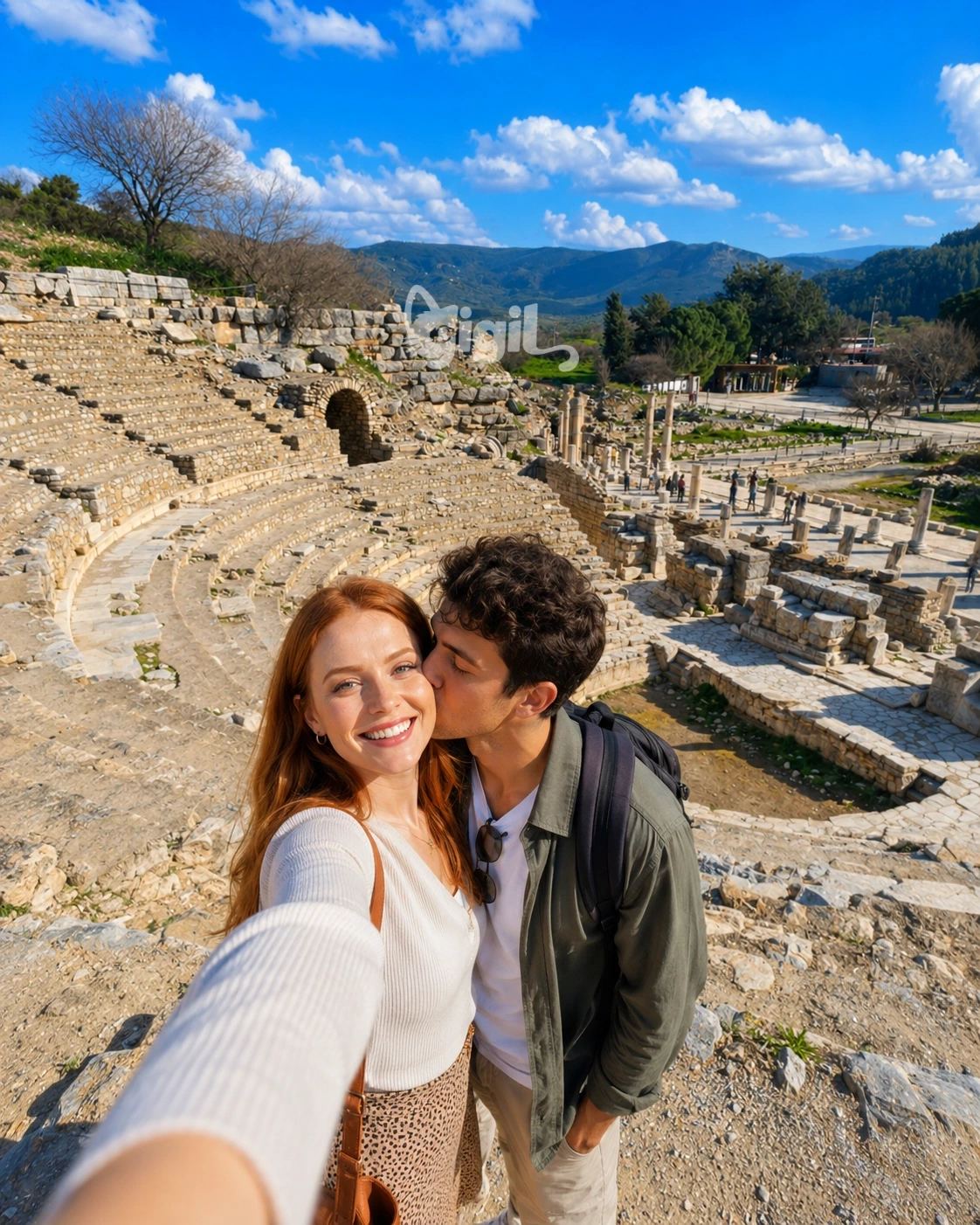 Odeon Seating in Ephesus Ancient City