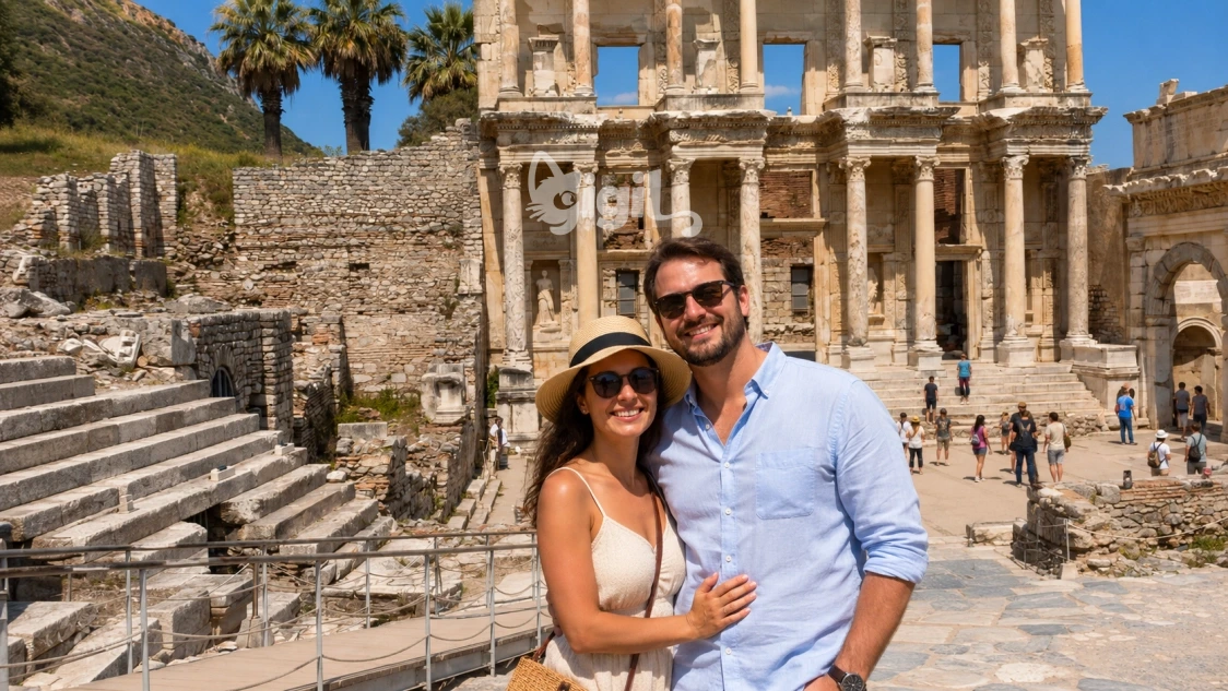 Celsus Library Ancient Knowledge Landmark
