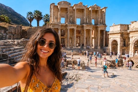 Private Ephesus, Terrace Houses & Temple of Artemis Day Tour from Izmir